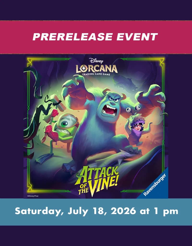 Presentación Lorcana — Attack of the Vines