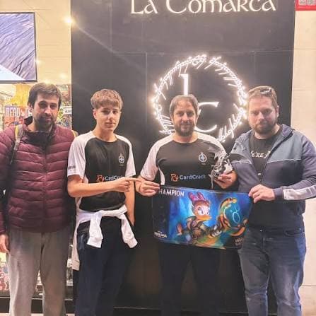 Partida de Lorcana durante el Championship Wilds Unknown